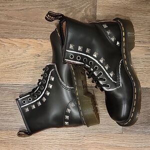 Dr. Martens boots with studs size 5 mens 6 womens